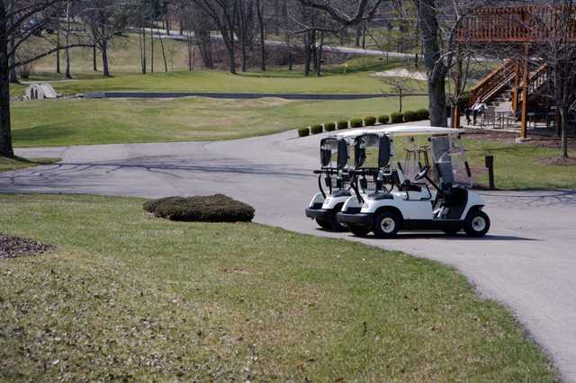 A view of a hole at Hillcrest Country Club