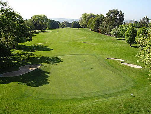 A view of hole #9 at Monkstown Golf Club