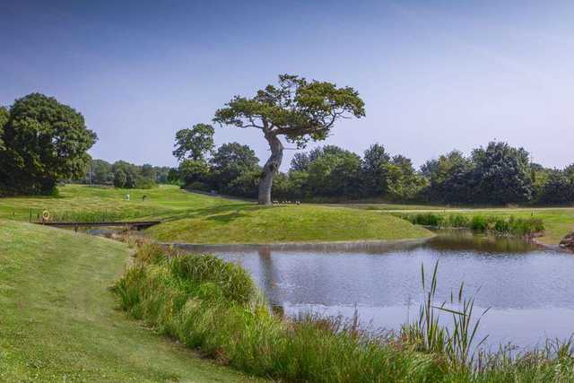 Plenty of water to avoid at Farrington Park Golf & Country Club