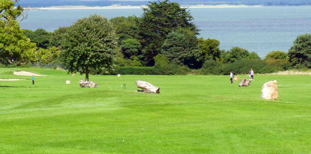 A sunny day view from Deer Park Golf and FootGolf