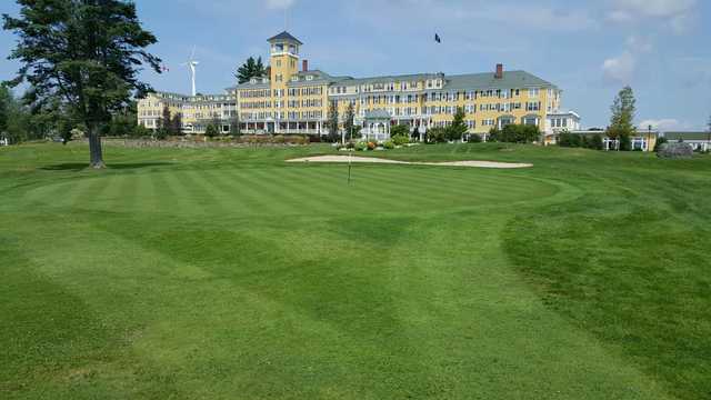 A view of a hole at Mountain View Grand Golf Course
