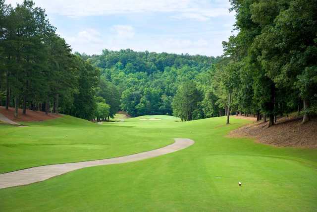 A view from a tee at Pine Tree Country Club