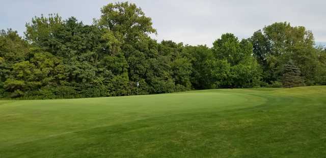 View of a green at Prestwick Country Club.