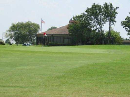 A view of the 2nd green at Becky Peirce Golf Course
