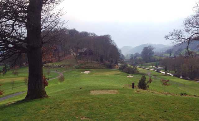 A view from tee #4 at Lakeside Golf Course