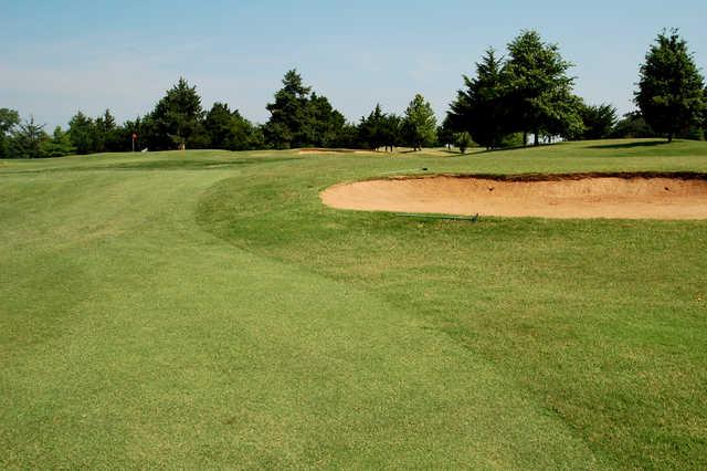 A view of a hole from the Golf Club at Cimarron Trails.