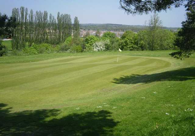 The large undulating greens add an extra element of challenge