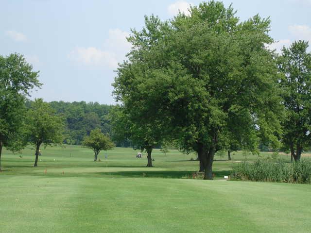 A view from the 10th fairway at Garrett Country Club