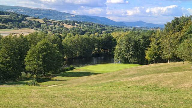 A view of the 16th hole at Woodlake Park Golf and Country Club.