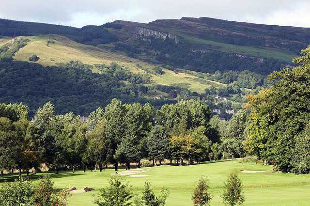The opening hole at Erskine Golf Club