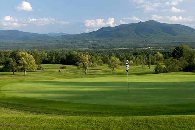 A view of a hole at Waumbek Country Club