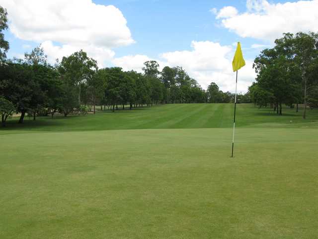 A view of the 16th hole at Oxley Golf Club