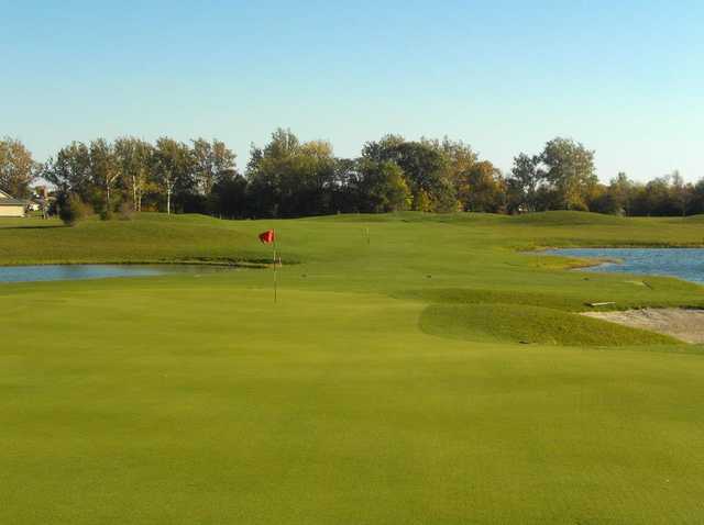A view of the 7th hole par-5 at Dogwood Glen Golf Course