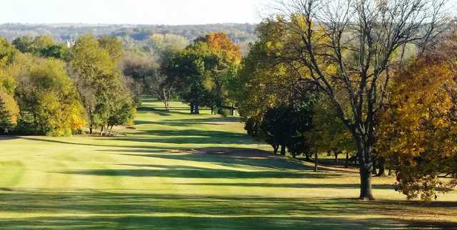 A fall day view from Ponca City Country Club