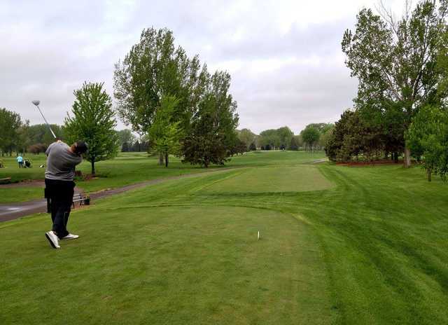 A view from a tee at Championship Course from The Country Club of Sioux Falls