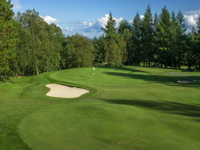 A view of the 14th green at Hilton Course from Hilton Park Golf Club.