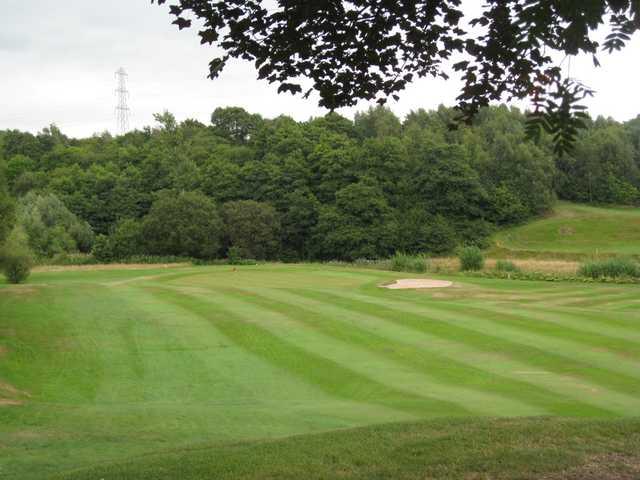 The approach to the 10th hole at Brookdale golf course