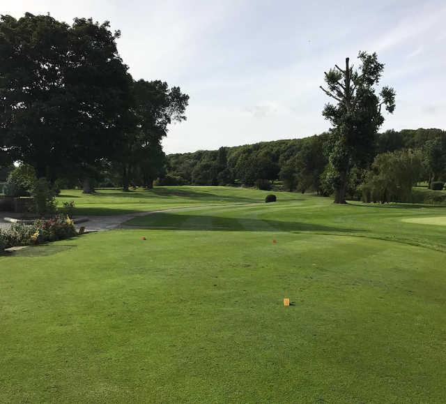 View from the 1st tee at Llanwern Golf Club