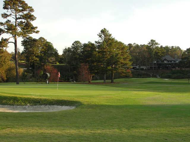 A view of a hole at Musgrove Country Club.