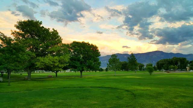 View from a tee at Cove View Golf Course.