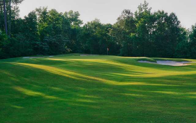 A view of hole #2 from Sherling at Cambrian Ridge