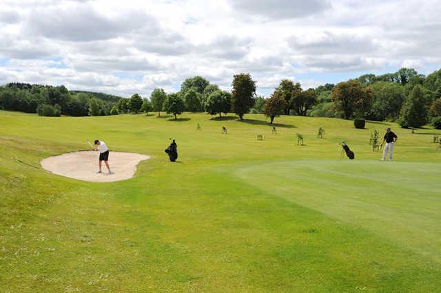 A sunny day view from Ballinamore Golf Club
