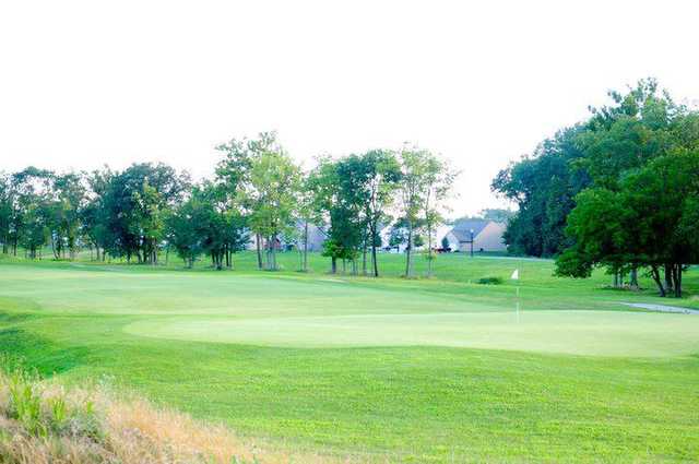 A view of a hole at Southern Dunes Golf Course