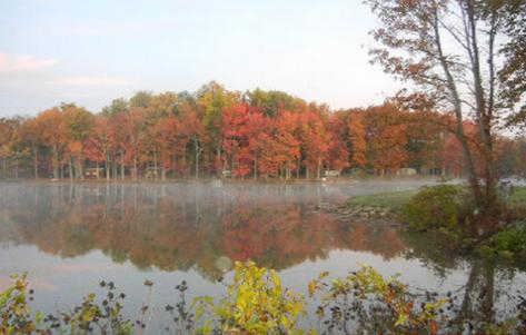 A view from hole #6 at Hoosier Links Golf Club