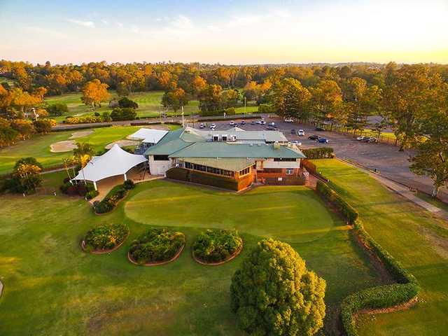 Oxley Golf Club aerial