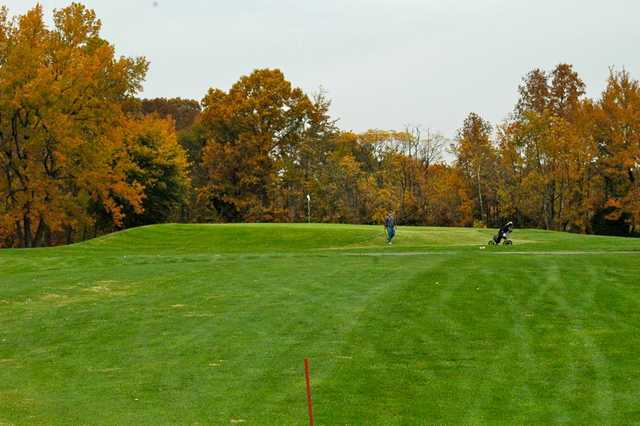 A view of hole #5 at Westwood Golf Course