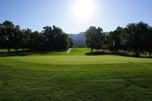 A view of hole #17 at Bonneville Golf Course.