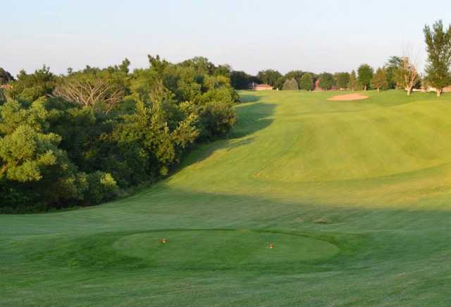 A view from a tee at Spring Creek Country Club