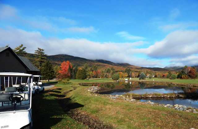 A fall view from Waterville Valley Golf Club