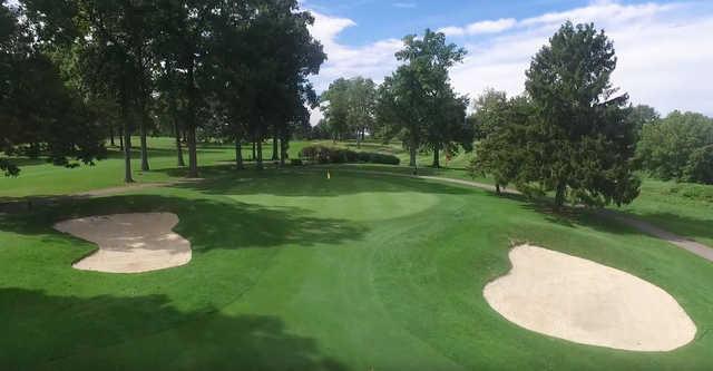 View of the 17th hole at Zollner Golf Course