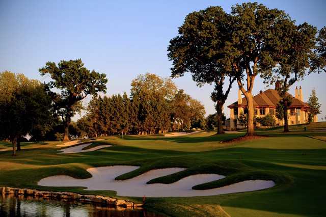 A view of hole #9 at Heritage Course from Shangri-La Country Club.