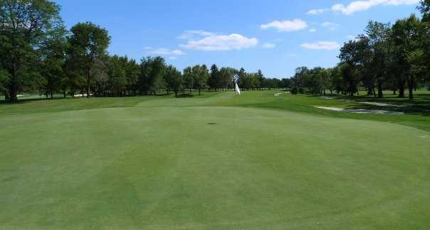 A view of the 1st hole at Regulation Course from Brookwood Golf Club