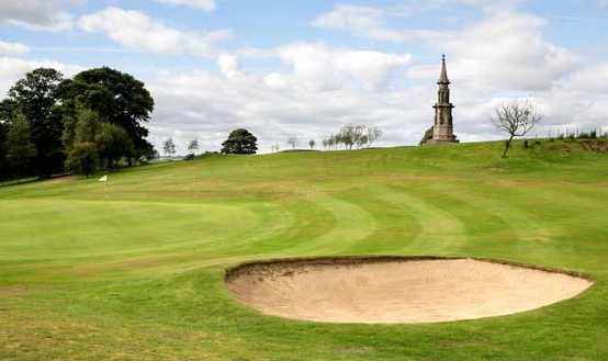 A view of the 16th green at West Lothian Golf Club