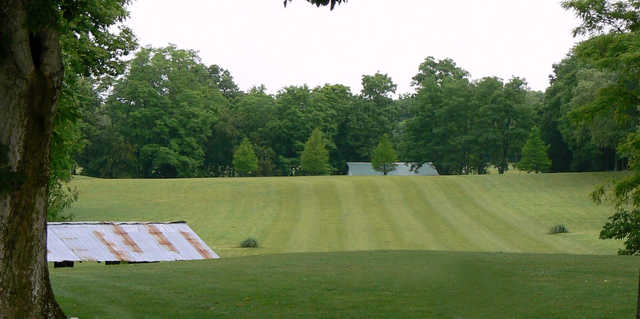 A view of a fairway at Angel Hill Golf Course.