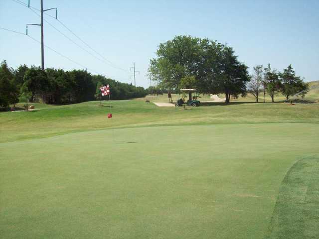 A view of a hole at Links at Norman Golf & Country Club.