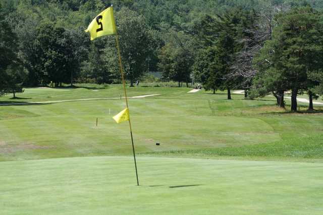 A view of the 2nd hole at Wentworth Golf Club