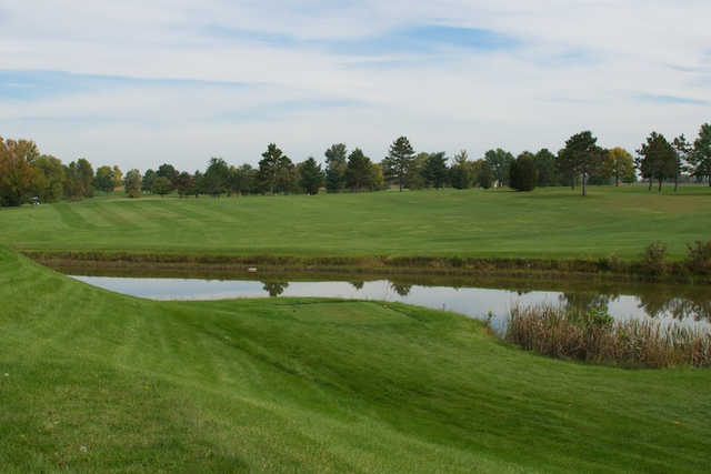 A view over the water from Cool Lake Golf Course