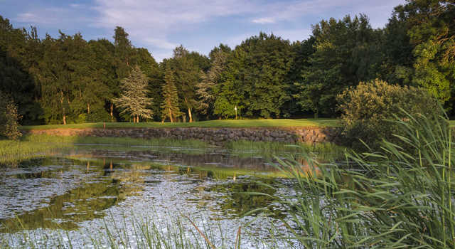 A view over a lake at CityWest Hotel and Golf Resort.