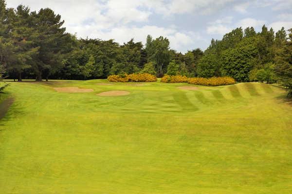 A view of the 10th green at Castle Golf Club