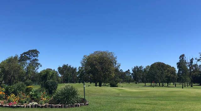 A view from Maryborough Golf Club.