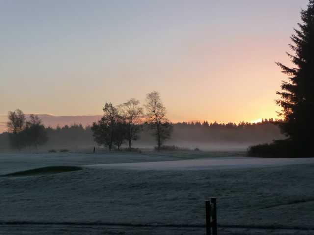 View of a green at Palacerigg Golf Club