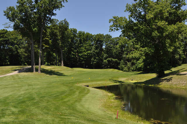 A view from a tee at Pottawattomie Country Club