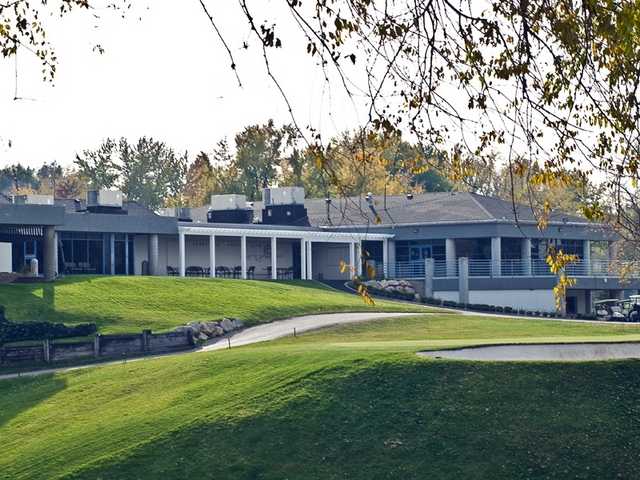 A view of the clubhouse at Ogden Golf & Country Club
