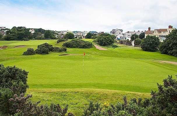 Overlooking the 9th green, known as 'The Warren'