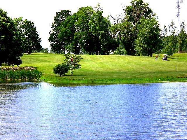 A view over the water from Turkey Run Golf Club
