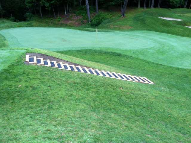 A view of green #11 at Hanover Country Club